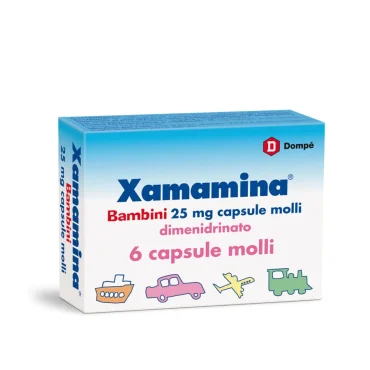 Xamamina Mal Di Viaggio bambini 6cps