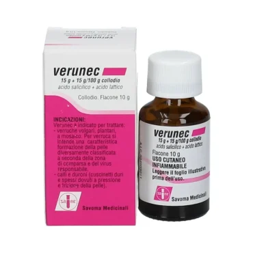 Verunec flacone 15g+15g/100g Collodio