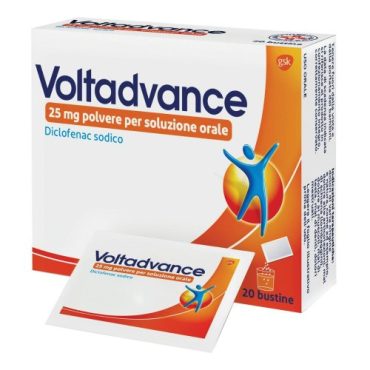 Voltadvance Polvere 20bustine 25mg