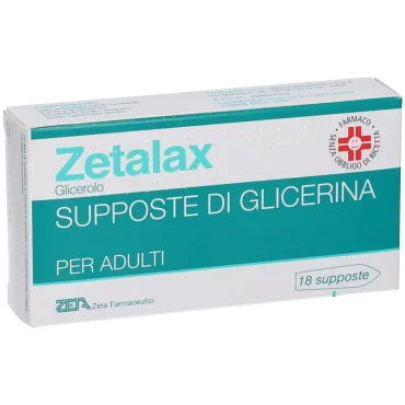 Zetalax adulti 18supposte 2,25g