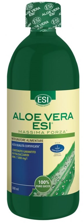 ESI ALOE VERA SUCCO MASSIMA FORZA 500 ML ESI ALOE VERA SUCCO MASSIMA FORZA 500 ML