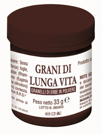 GRANI DI LUNGA VITA 33 G GRANI DI LUNGA VITA 33 G
