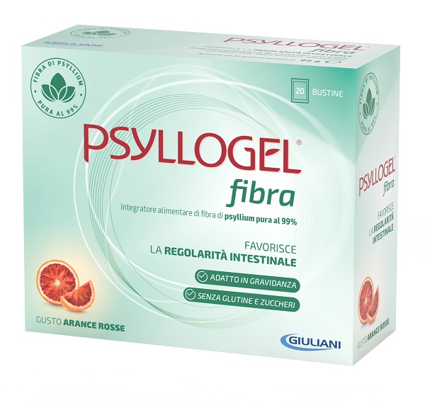 PSYLLOGEL FIBRA ARANCE ROSSE 20 BUSTINE PSYLLOGEL FIBRA ARANCE ROSSE 20 BUSTINE