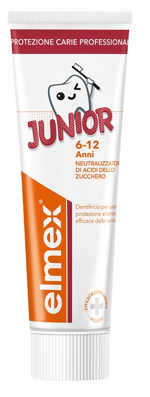 ELMEX JUNIOR PROFESSIONAL DENTIFRICIO 75 ML ELMEX JUNIOR PROFESSIONAL DENTIFRICIO 75 ML