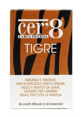 CER'8 TIGRE CUSCINETTO ADESIVO 36 PEZZI