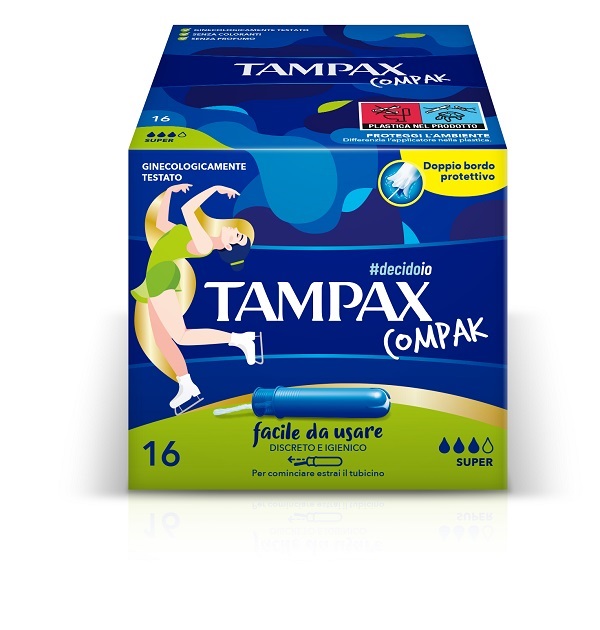 TAMPAX COMPAK SUPER 16 PEZZI TAMPAX COMPAK SUPER 16 PEZZI