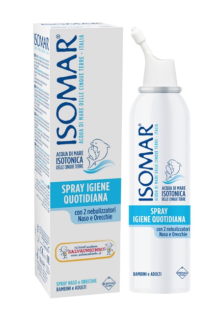 SOLUZIONE ACQUA DI MARE ISOMAR SPRAY IGIENE QUOTIDIANA 100 ML SOLUZIONE ACQUA DI MARE ISOMAR SPRAY IGIENE QUOTIDIANA 100 ML