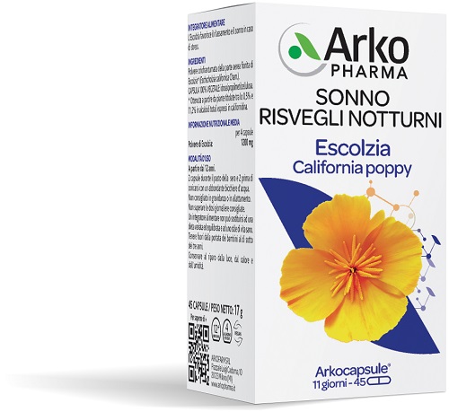 ARKO CAPSULE ESCOLZIA 45 CAPSULE ARKO CAPSULE ESCOLZIA 45 CAPSULE