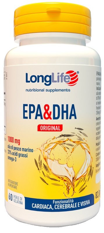 LONGLIFE EPA DHA 60 PERLE LONGLIFE EPA DHA 60 PERLE