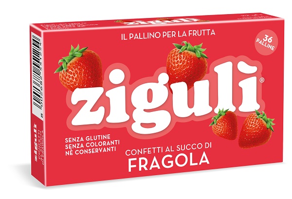 ZIGULI FRAGOLA 36 PALLINE 22 G ZIGULI FRAGOLA 36 PALLINE 22 G