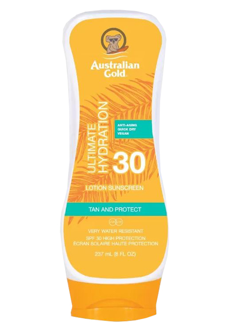 AUSTRALIAN GOLD SPF30 LOTION LOZIONE SOLARE CON BRONZER 237 ML