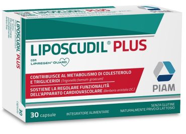 LIPOSCUDIL PLUS 30 CAPSULE SENZA GLUTINE NATURALMENTE PRIVO DI LATTOSIO