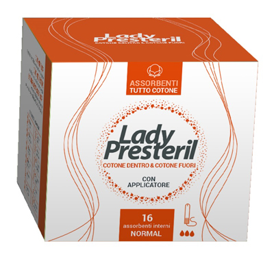 LADY PRESTERIL ASSORBENTI INTERNI NORMAL 16 PEZZI LADY PRESTERIL ASSORBENTI INTERNI NORMAL 16 PEZZI