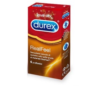 PROFILATTICO DUREX REALFEEL 6 PEZZI PROFILATTICO DUREX REALFEEL 6 PEZZI