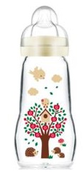 MAM FEEL GOOD BIBERON 2+ TETTARELLA 2 NEUTRO MAM FEEL GOOD BIBERON 2+ TETTARELLA 2 NEUTRO
