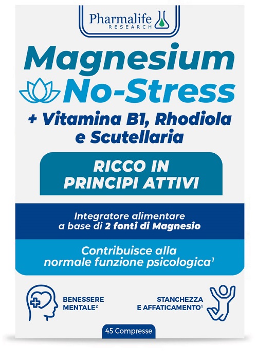 MAGNESIUM NO STRESS 45 COMPRESSE MAGNESIUM NO STRESS 45 COMPRESSE