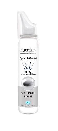 NUTRIVA ARGENTO COLLOIDALE NASO/ORECCHIE 100 ML NUTRIVA ARGENTO COLLOIDALE NASO/ORECCHIE 100 ML