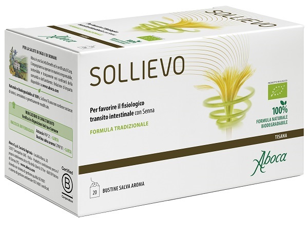 SOLLIEVO TISANA BIO 20 FILTRI DA 2,2 G SOLLIEVO TISANA BIO 20 FILTRI DA 2,2 G