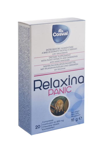 RELAXINA PANIC 20 CAPSULE RELAXINA PANIC 20 CAPSULE