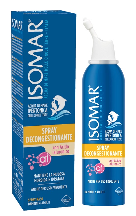 ISOMAR SPRAY DECONGESTIONANTE ACIDO IALURONICO 100 ML ISOMAR SPRAY DECONGESTIONANTE ACIDO IALURONICO 100 ML