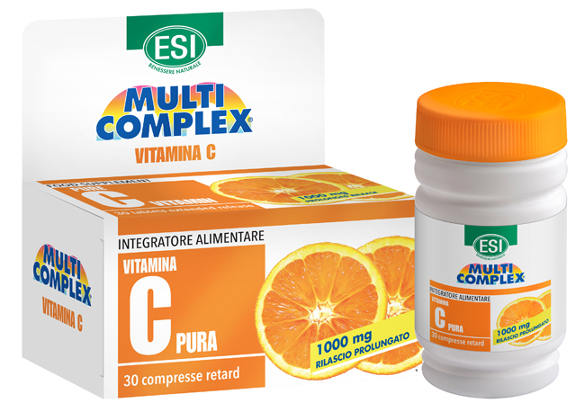 ESI MULTICOMPLEX VITAMINA C PURA 1000 MG RETARD 30 COMPRESSE ESI MULTICOMPLEX VITAMINA C PURA 1000 MG RETARD 30 COMPRESSE