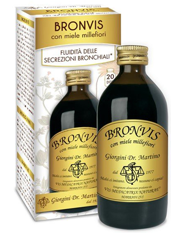 BRONVIS CON MIELE MILLEFIORI 200 ML BRONVIS CON MIELE MILLEFIORI 200 ML