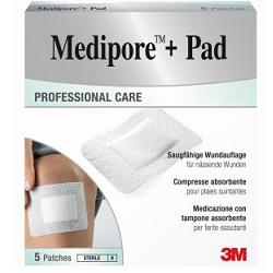 MEDICAZIONE MEDIPORE+PAD 10X10CM 5PEZZI MEDICAZIONE MEDIPORE+PAD 10X10CM 5PEZZI