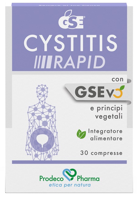 GSE CYSTITIS RAPID 30 COMPRESSE GSE CYSTITIS RAPID 30 COMPRESSE