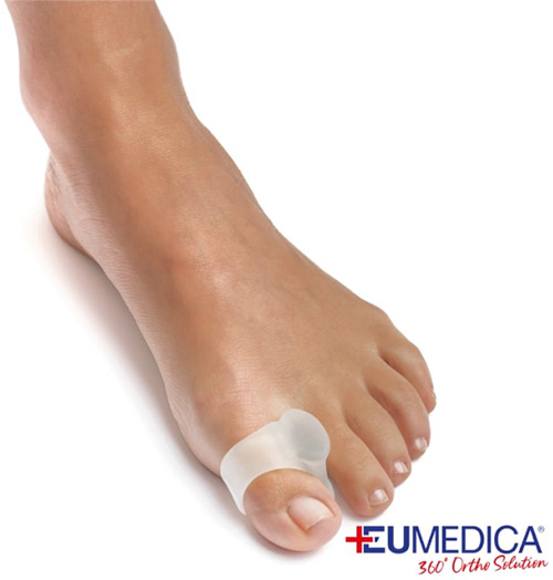 DIVARICATORE GEL TOE SPREADER CON ANELLO DI FISSAGGIO AL SECONDO DITO M DIVARICATORE GEL TOE SPREADER CON ANELLO DI FISSAGGIO AL SECONDO DITO M