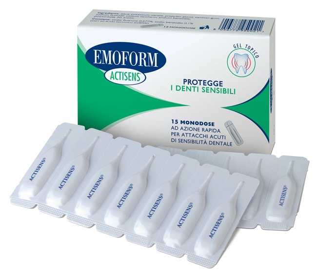 EMOFORM ACTISENS GEL 15 FIALE DA 2 ML EMOFORM ACTISENS GEL 15 FIALE DA 2 ML