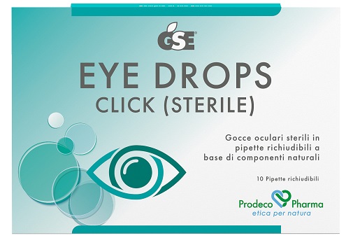 GSE EYE DROPS CLICK GOCCE OCULARI 10 PIPETTE 0,5 ML GSE EYE DROPS CLICK GOCCE OCULARI 10 PIPETTE 0,5 ML