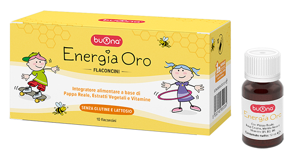 BUONA ENERGIA ORO 10 FLACONCINI DA 10 ML BUONA ENERGIA ORO 10 FLACONCINI DA 10 ML