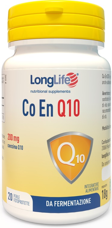 LONGLIFE CO EN Q10 200MG 20 PERLE FOTOPROTETTE LONGLIFE CO EN Q10 200MG 20 PERLE FOTOPROTETTE