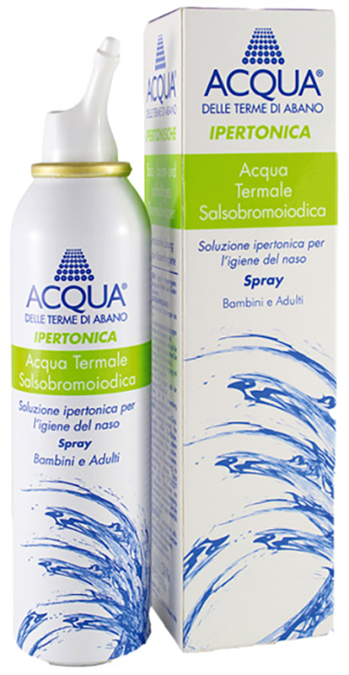 ACQUA DELLE TERME DI ABANO IPERTONICA SPRAY IRRIGAZIONE NASALE 125 ML ACQUA DELLE TERME DI ABANO IPERTONICA SPRAY IRRIGAZIONE NASALE 125 ML