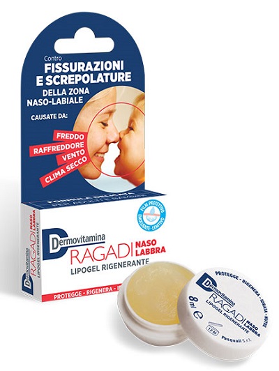 DERMOVITAMINA RAGADI NASO E LABBRA LIPOGEL RIGENERANTE 8 ML DERMOVITAMINA RAGADI NASO E LABBRA LIPOGEL RIGENERANTE 8 ML