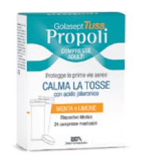 GOLASEPT TUSS PROPOLI CPR TOSSE DISPOSITIVO MEDICO COMPRESSE MASTICABILI ALLA PROPOLI IN ASTUCCIO GOLASEPT TUSS PROPOLI CPR TOSSE DISPOSITIVO MEDICO COMPRESSE MASTICABILI ALLA PROPOLI IN ASTUCCIO