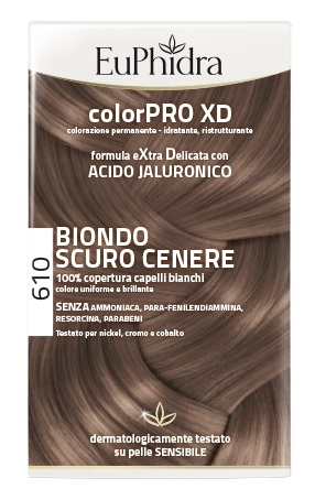 EUPHIDRA COLORPRO XD610 BIONDO SCURO 50 ML EUPHIDRA COLORPRO XD610 BIONDO SCURO 50 ML
