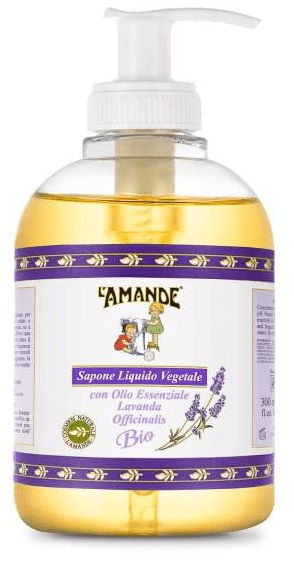 L'AMANDE MARSEILLE SAPONE LIQUIDO PROFUMATO LAVANDA OFFICINALIS BIO 300 ML L'AMANDE MARSEILLE SAPONE LIQUIDO PROFUMATO LAVANDA OFFICINALIS BIO 300 ML