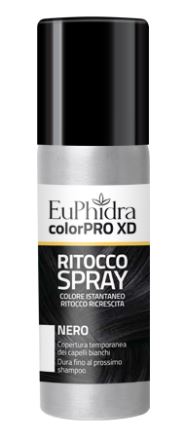 EUPHIDRA COLORPRO XD TINTURA RITOCCO SPRAY CAPELLI NERO 75 ML EUPHIDRA COLORPRO XD TINTURA RITOCCO SPRAY CAPELLI NERO 75 ML