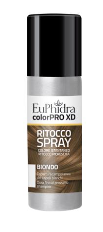 EUPHIDRA COLORPRO XD TINTURA RITOCCO SPRAY CAPELLI BIONDO 75 ML EUPHIDRA COLORPRO XD TINTURA RITOCCO SPRAY CAPELLI BIONDO 75 ML