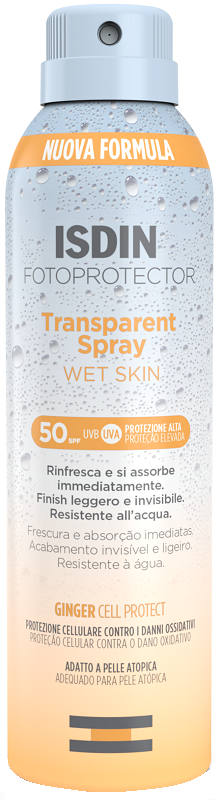 FOTOPROTECTOR TRANSPARENT WET SKIN SPRAY 50+ 250 ML FOTOPROTECTOR TRANSPARENT WET SKIN SPRAY 50+ 250 ML