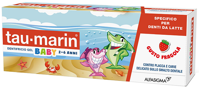 TAU MARIN DENTIFRICIO GEL BABY 2-6 ANNI 50 ML GUSTO FRAGOLA TAU MARIN DENTIFRICIO GEL BABY 2-6 ANNI 50 ML GUSTO FRAGOLA