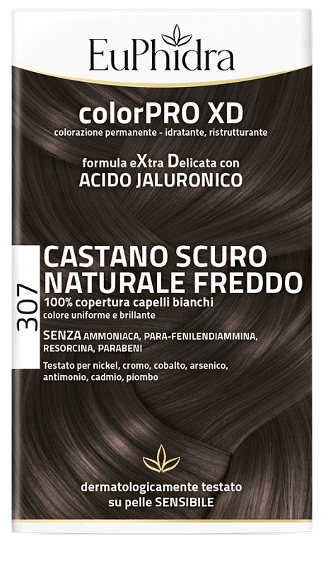 EUPHIDRA COLORPRO XD 307 CASTANO SCU NATURALE F COLORE + ATTIVANTE + BALSAMO + CUFFIA + GUANTI EUPHIDRA COLORPRO XD 307 CASTANO SCU NATURALE F COLORE + ATTIVANTE + BALSAMO + CUFFIA + GUANTI