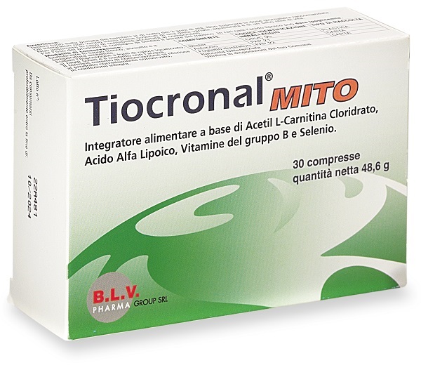 TIOCRONAL MITO 30 COMPRESSE TIOCRONAL MITO 30 COMPRESSE