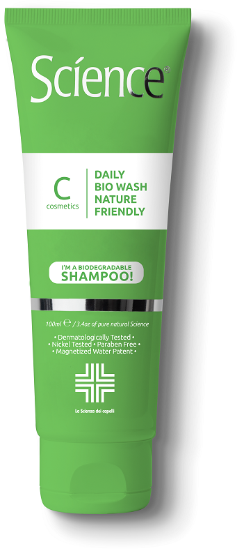SCIENCE DAILY BIO WASH NATURE FRIENDLY SHAMPOO 100 ML SCIENCE DAILY BIO WASH NATURE FRIENDLY SHAMPOO 100 ML