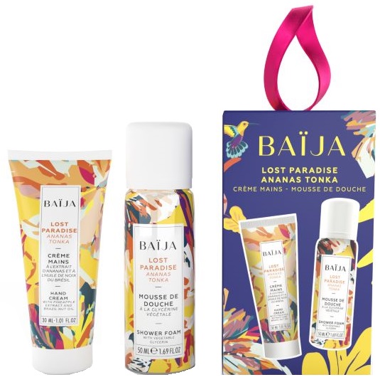 BAIJA SET SECRET SANTA LOST PARADISE 1 MOUSSE DOCCIA 50 ML + 1 CREMA MANI 30 ML BAIJA SET SECRET SANTA LOST PARADISE 1 MOUSSE DOCCIA 50 ML + 1 CREMA MANI 30 ML