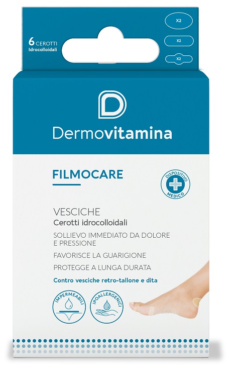 CEROTTO VESCICHE DERMOVITAMINA FILMOCARE 6 PEZZI CEROTTO VESCICHE DERMOVITAMINA FILMOCARE 6 PEZZI