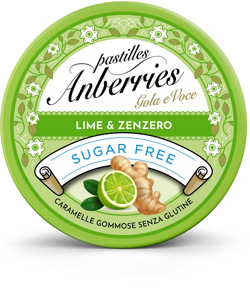 ANBERRIES LIME&ZENZERO SENZA ZUCCHERO 50 G ANBERRIES LIME&ZENZERO SENZA ZUCCHERO 50 G