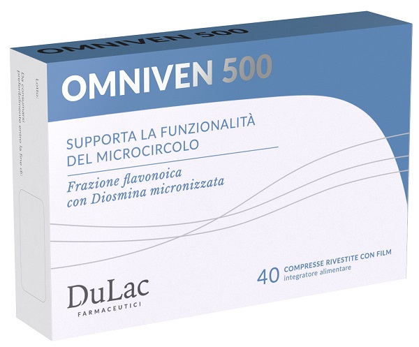 OMNIVEN 500 40 COMPRESSE OMNIVEN 500 40 COMPRESSE