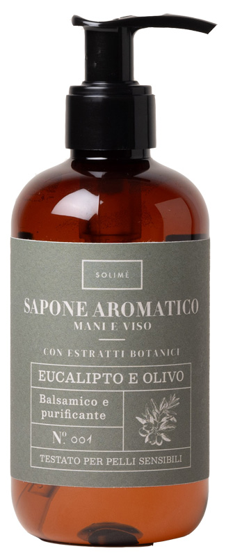 SAPONE AROMATICO MANI E VISOEUCALIPTO E OLIVO 001 250 ML SAPONE AROMATICO MANI E VISOEUCALIPTO E OLIVO 001 250 ML